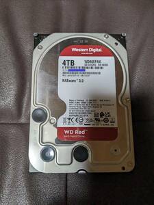 ♪♪Western Digital WD40EFAX Red 4TB 3.5インチ SATA HDD4TB♪♪