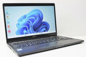 1円スタート ノートパソコン 2in1PC Windows11 WPS office搭載 富士通 LIFEBOOK U939X/A 第8世代 Core i5 SSD256GB メモリ8GB タブレットPC