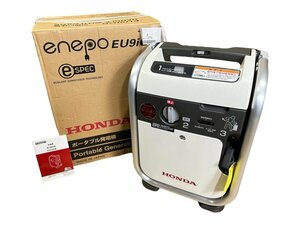 美品 HONDA ポータブル発電機 enepo エネポ EU9iGB JET TOYODENSO 本体 非常用電源 アウトドア カセットボンベ 900VA 単相100V用コンセント