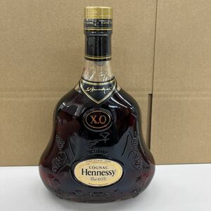 384. ★未開栓★ Hennessy XO ヘネシー COGNAC コニャック 金キャップ 40% 700ml ブランデー 古酒