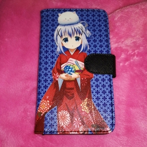 未使用　ご注文はうさぎですか？　チノ　スマホカバー　スマホケース　ごちうさ　