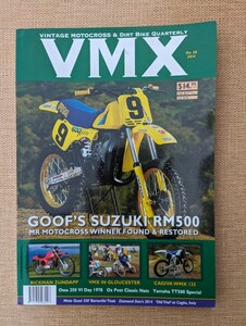 VMX No58 VINTAGE MOTOCROSS ＆ DIRT BIKE QUARTERLY 2014年 洋雑誌 英語版