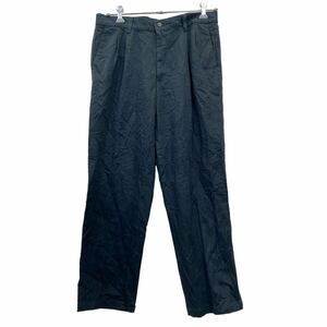 DOCKERS チノパンツ W34 ドッカーズ ブラック コットン メキシコ製 古着卸 アメリカ仕入 2405-436