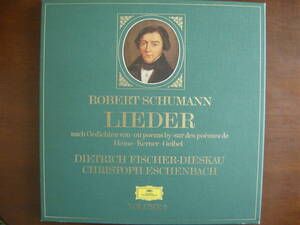 ☆独DGG☆フィシャー=ディスカウ/シューマン歌曲全集第2巻（3LP)