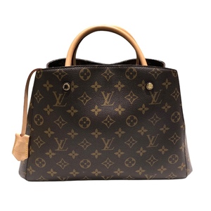 ルイ・ヴィトン LOUIS VUITTON モンテーニュMM M41056 モノグラム モノグラム ハンドバッグ レディース 中古