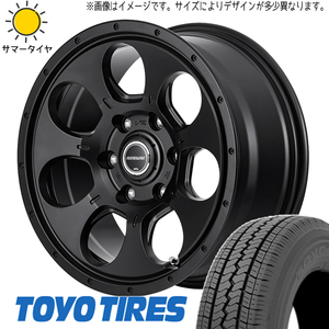 ハイゼットジャンボ 145R12 ホイールセット | トーヨー V02E & マッドエージェント 12インチ 4穴100