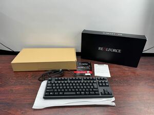 S1634) 美品 REALFORCE R3SA12 キーボード 有線　日本語レイアウト ブラック　箱付き（葵3）