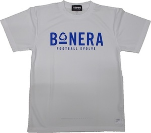 bonera ボネーラ ロゴ プラクティスシャツ Sサイズ ホワイト/ブルー BNR-TDT990-WTBL-S