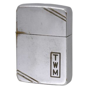 絶版/ヴィンテージ Zippo ジッポー 中古 1941年製造1941オリジナル ダイアゴナルライン [B]使用感ありやや傷汚れあり