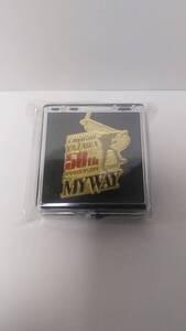 矢沢永吉 SS席会場限定ゴールドピンバッチ 非売品 入手困難 MY WAY 50th 50周年 未使用