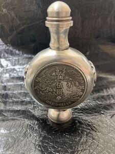 【伝世蔵品】中国旧蔵品 乾隆年製 萬豊鼻煙壺 時代物 中国彫刻 中国美術品 縁起物 旧蔵品 置物 擺件 古賞物 時代物