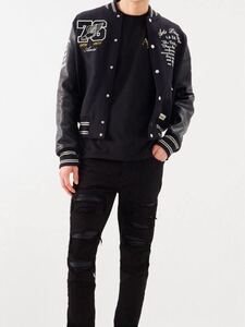 AMIRI アミリ 新品 イーグル バーシティ ジャケット サイズ48