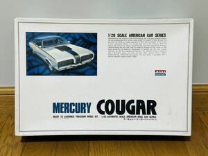 希少 アリイ マーキュリー クーガー ドラッグタイプ　1/20　未組立 ARII MERCURY COUGAR フォード アメ車 プラモデル