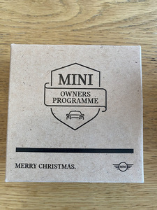 MINI OWNERS PROGRAMME　グリルバッジ