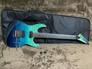 Jackson Pro Series Soloist SL2Q MAH Caribbean Blue Fade