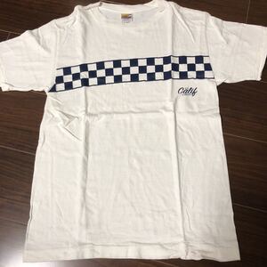 Sサイズ スタンダードカリフォルニア ロンハーマン STANDARD CALIFORNIA RON HERMAN RHC チェッカー Tシャツ スタカリ ホワイト