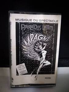 C8106　カセットテープ　Paradis Latin Musique Du Spectacle Paradis Latin "Champagne" , Music Hall, France