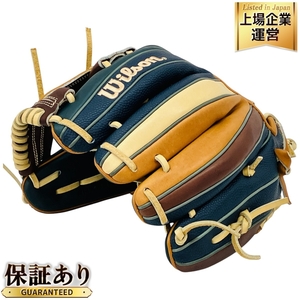 WILSON ウィルソン The Wannabe Hero DUAL DUAL RHX86H 一般用 軟式 内野手用 グローブ 中古 C9505198