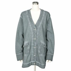 DENIMUS ヴィンテージ風カーディガン　3L QVC