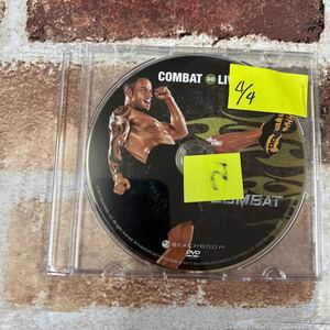 5　レスミルズ★Lesmills★DVD１枚　だけ★CD無し★中古★BODYCOMBAT　★ボディコンバット★オリジナル箱無し★再生確認済み