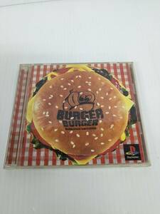 バーガーバーガー PS PlayStation プレイステーション プレステ PS1 BURGER BURGER ギャップス 経営 シミュレーション（宮18)