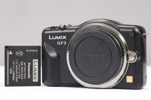 【 実用品 | 動作保証 】 Panasonic LUMIX GF3 ボディ DMC-GF3 エスプリブラック