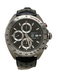 TAGHeuer◆FORMULA1/CAZ2010/自動巻腕時計/F1/アナログ/ラバー/BLK/BLK/