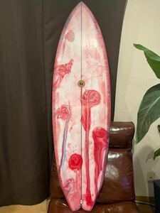 手渡し希望 極美品 USA産 ALBUM SURFBOARDS TWINSMAN 5’6 アルバム サーフボード ツインズマン カリフォルニア サンクレメンテ ツイン