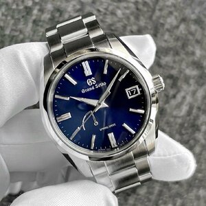 【国内正規 / 付属完備】GRAND SEIKO グランドセイコー ヘリテージコレクション スプリングドライブ ミッドナイトブルー SBGA439 9R65-0DY0