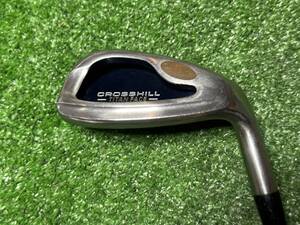 【同梱対応可】SAI-4343　中古　単品ウェッジ　PW　つるや　CROSSHILL　カーボンシャフト　Flex 不明