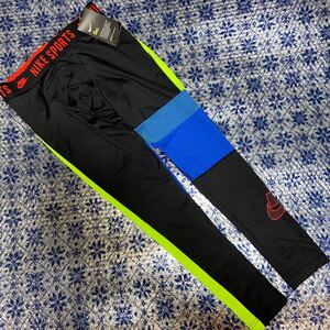 新品未使用★ナイキ メンズ スポーツタイツ トレーニングタイツ NP 3/4 タイツ ブラック スポーツウェア NIKE