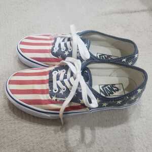 VANS DOAREN ヴァンズドーレン　VANS バンズ AUTHENTIC USA ローカットスニーカー 企画　復刻　限定　24㎝　US 7.5