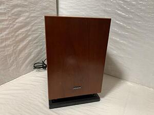 【中古】 DENON デノン サブウーファー 木目 DSW-33SG-M