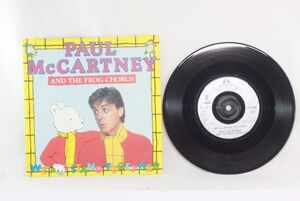 Paul McCartney We All Stand Together UK版 EP R 6086 7", Single 45RPM Silver Injection Labels