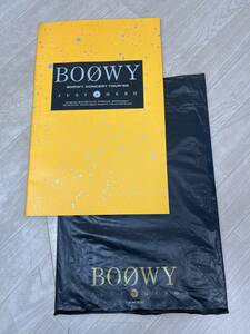 (3099) BOOWY CONCERT TURE‘86 JUST A HERO パンフレット 袋付き 激レア 希少 当事物