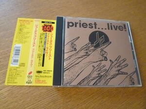 国内盤★ JUDAS PRIEST／PRIEST…LIVE!◆ジューダス・プリースト／プリースト…ライヴ！