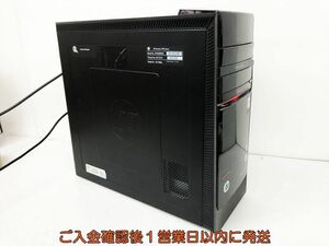 【1円】HP ゲーミングPC Windows10 i7-3770 HD7770 8GB SSD256GB+HDD1TB DVD-RW 無線 初期化済 未検品ジャンク C01-108jy/F7