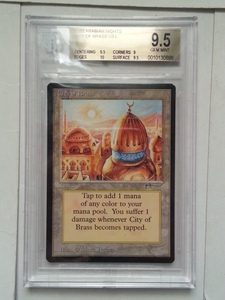 ●MTG● AN 真鍮の都(英語 BGS 9.5 GEM MINT)