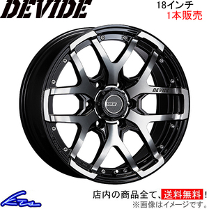 SSR ディバイドZS 1本販売 ホイール【18×8J 6-139 INSET20】SSR TANABE タナベ DEVIDE ZS アルミホイール 1枚 単品