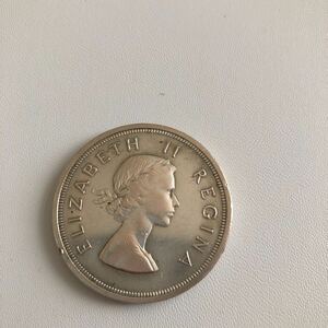 南アフリカ共和国 1958年　5シリング　硬貨 流通硬貨　アンティーク　コレクション コイン 
