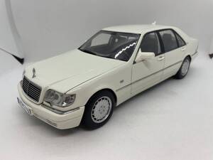 Mission Model 1/18 メルセデスベンツ Mercedes-Benz S600 W140 S-CLASS ホワイト J02-05-101-2