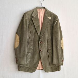 70s USA vintage ノーフォーク ジャケット / コーデュロイ テーラード ハンティング エルボーパッチ ビンテージ O3-10061-1253 sale