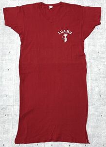 Dead Stock 60s USA製 ランタグ Champion Tシャツ　　デッドストック ランナーズタグ 1963～1965年 チャンピオン 超ロング丈 激レア 柳9512