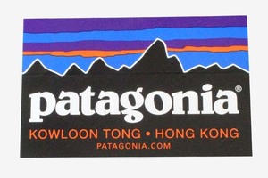 パタゴニア ステッカー クーロン KOWLOON TONG 香港 PATAGONIA HONG KONG 九龍 海外 シール デカール フィッツロイ 店舗限定 ご当地 新品