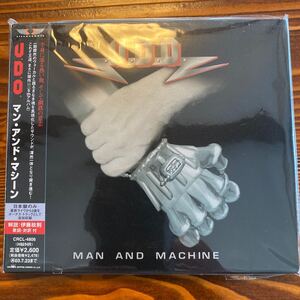 U.D.O./Man And Machine 国内盤帯付/Accept,Dirkschneider