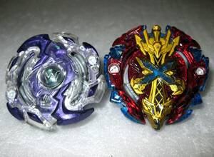 【2個セット】【BEYBLADE BURST】ベイブレード バースト USED【ワイルドワイバーン.V.O】&【ゼノエクスカリバー.M.I】