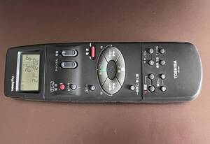 東芝　BS内蔵VHSデッキ用リモコンRM-BS1中古動作品　現状渡しです。