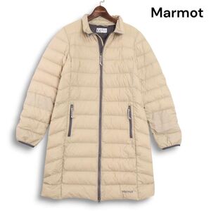 Marmot マーモット 秋冬★ ロング ダウン コート スリムフィット 撥水 軽量 ダブルジップ Sz.L レディース アウトドア　K4T01839_B#N