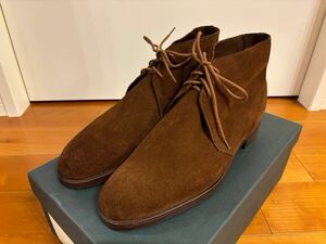 新品未使用 CROCKETT&JONES CHUKKA 7D SNUFF SUEDE アンラインドスエードチャッカーブーツ クロケット&ジョーンズ