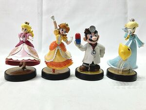 任天堂 アミーボ スーパーマリオブラザーズ ピーチ・デイジー・ロゼッタ・Dr.マリオ 本体のみ 現状販売品 amiibo 同梱OK 1円スタート★H